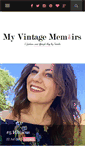 Mobile Screenshot of myvintagememoirs.com